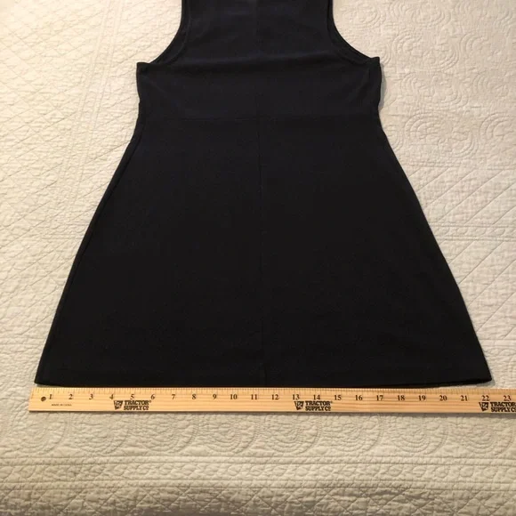 Everlane Party of One black tank dress. Size medium. - Picture 9 of 10